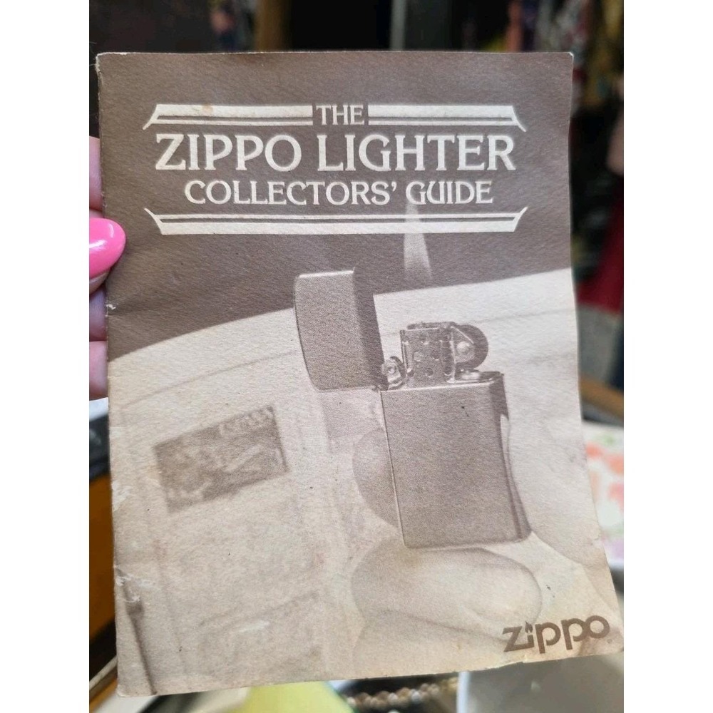 Vintage Old ZIPPO Lighter Collector's Guide Pocket Sized History Booklet